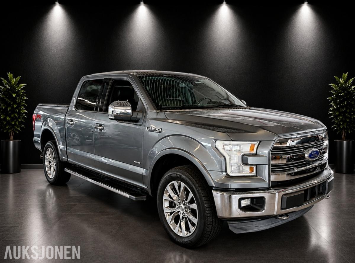 2015 FORD F-SERIE SUPERCREW LARIAT 3.5L 370HK Kamera 5seter personbil